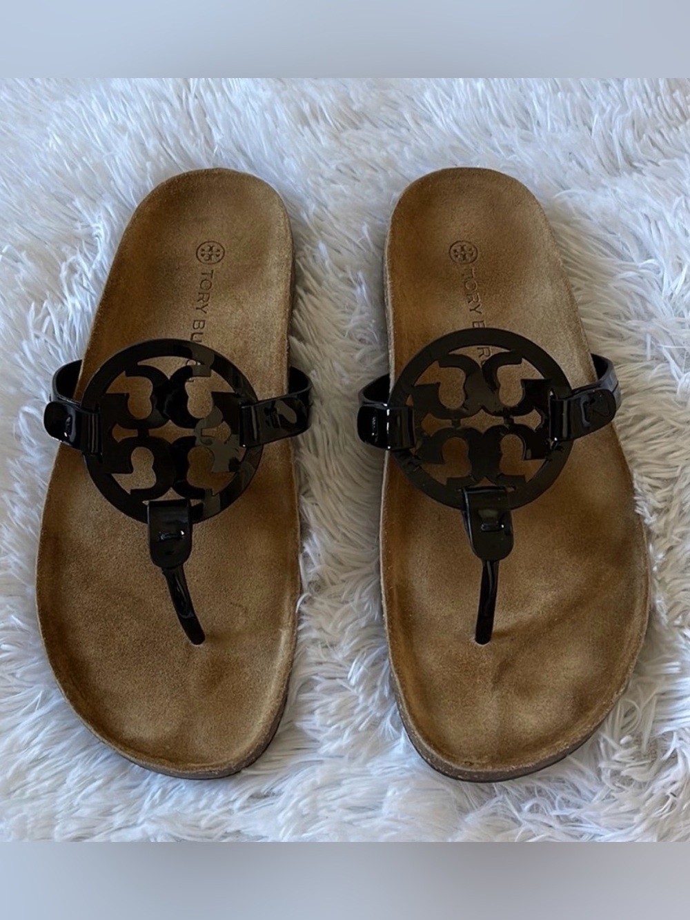 Size 9.5 Tory Burch Miller Cloud Sandals
